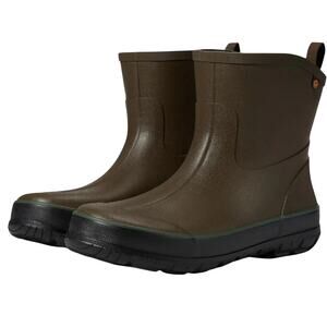 Bogs Mens Digger Mid Boot US 11 EU 44 Brown Waterproof Slip On EUC